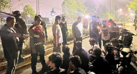 Operasi Jaran Siginjai 2026, Polisi Amankan 11 Pelaku Balap Liar